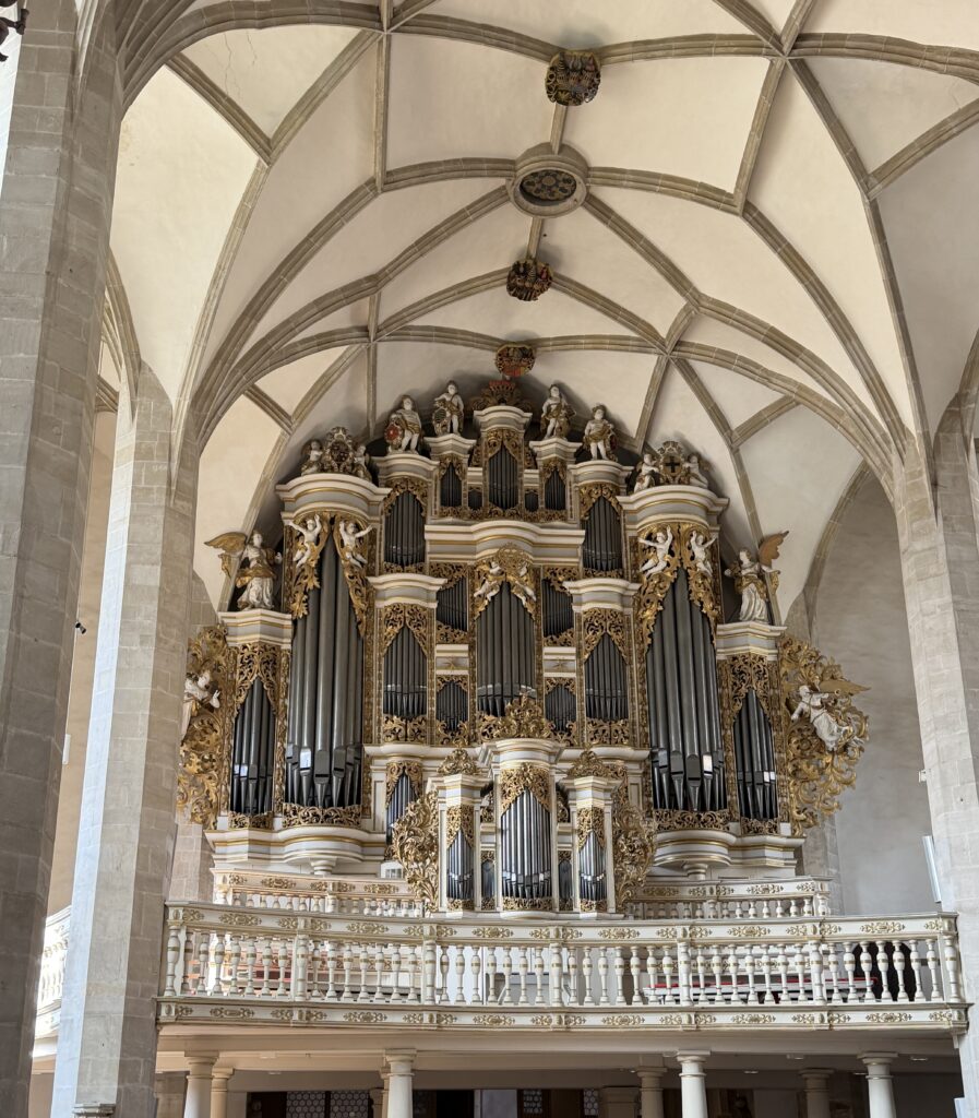 Die Orgel im Merseburger Dom. 