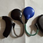 Meine zwei Sprachprozessoren, die äußeren Komponenten der Cochlea Implantate